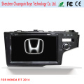 Lecteur DVD de voiture GPS de navigation pour Honda Fit 2014